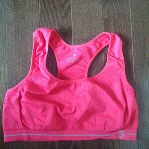 Pink Sports Bra